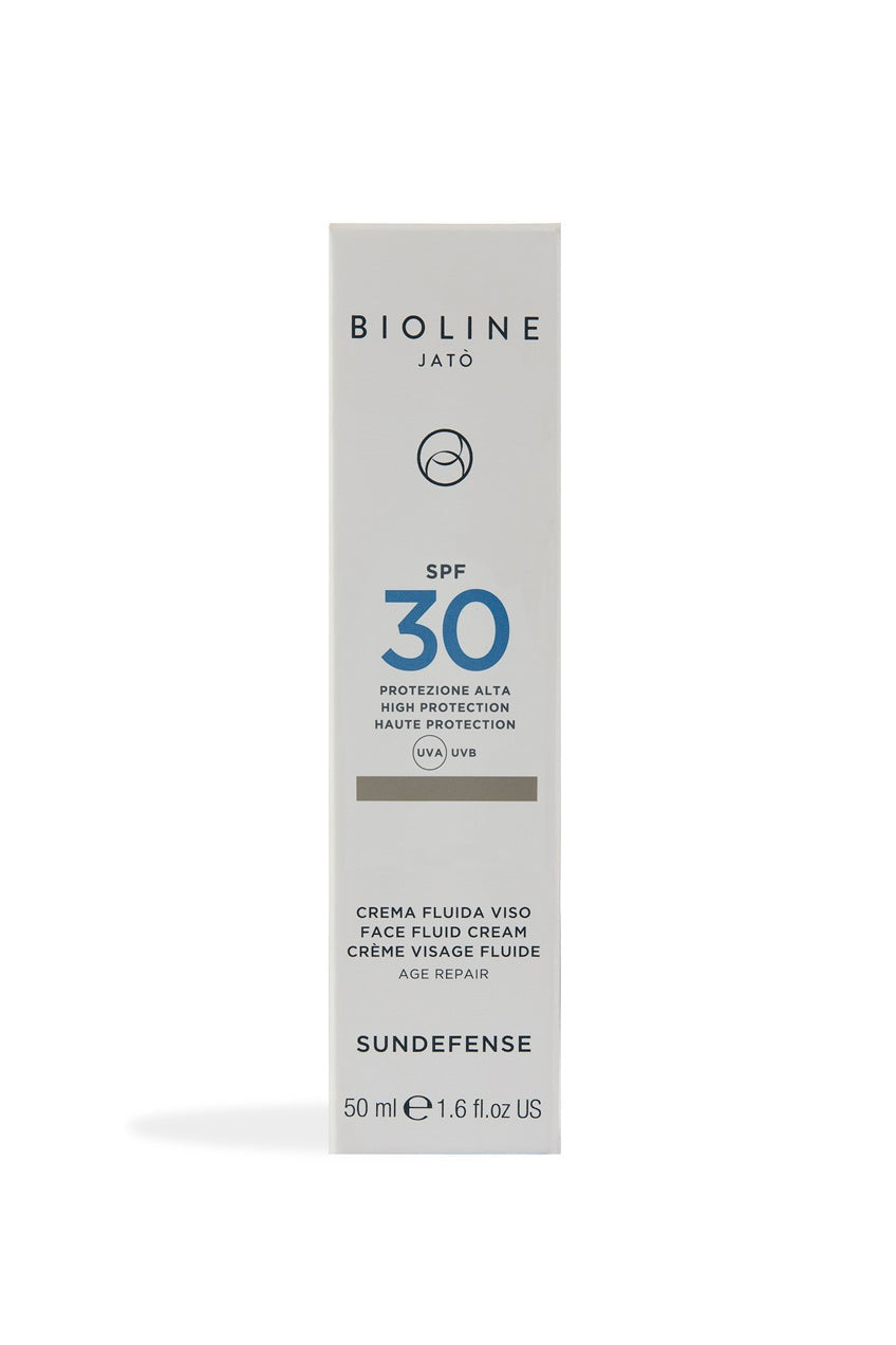SPF30 High Protection Face Fluid Cream Age Repair