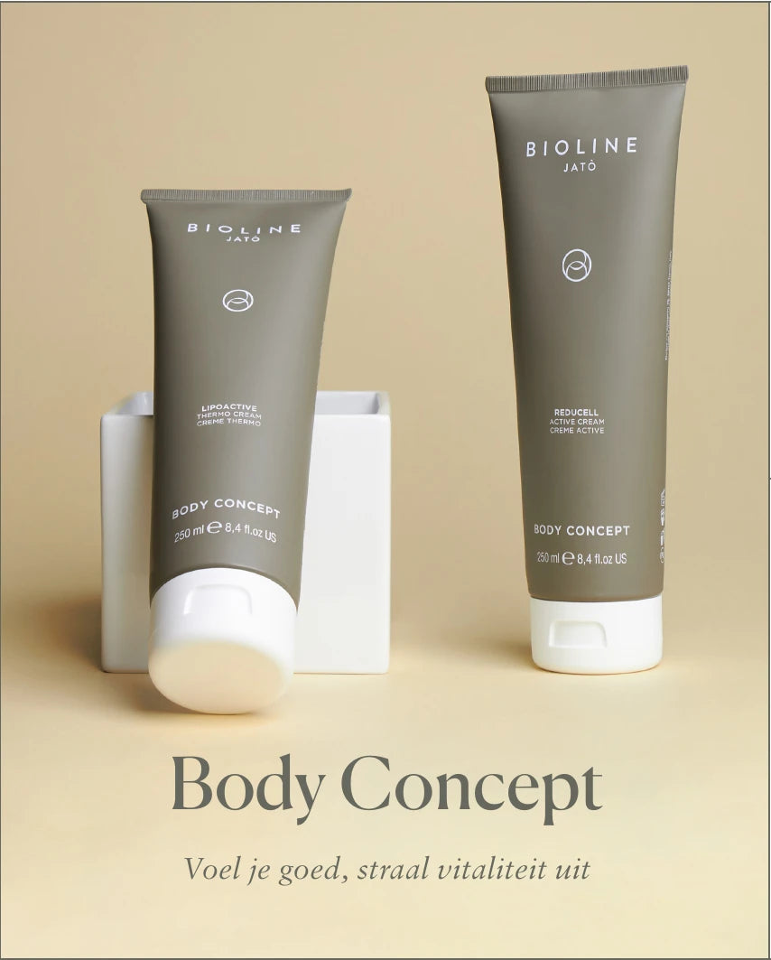 De productlijn Body Concept van Bioline Jatò