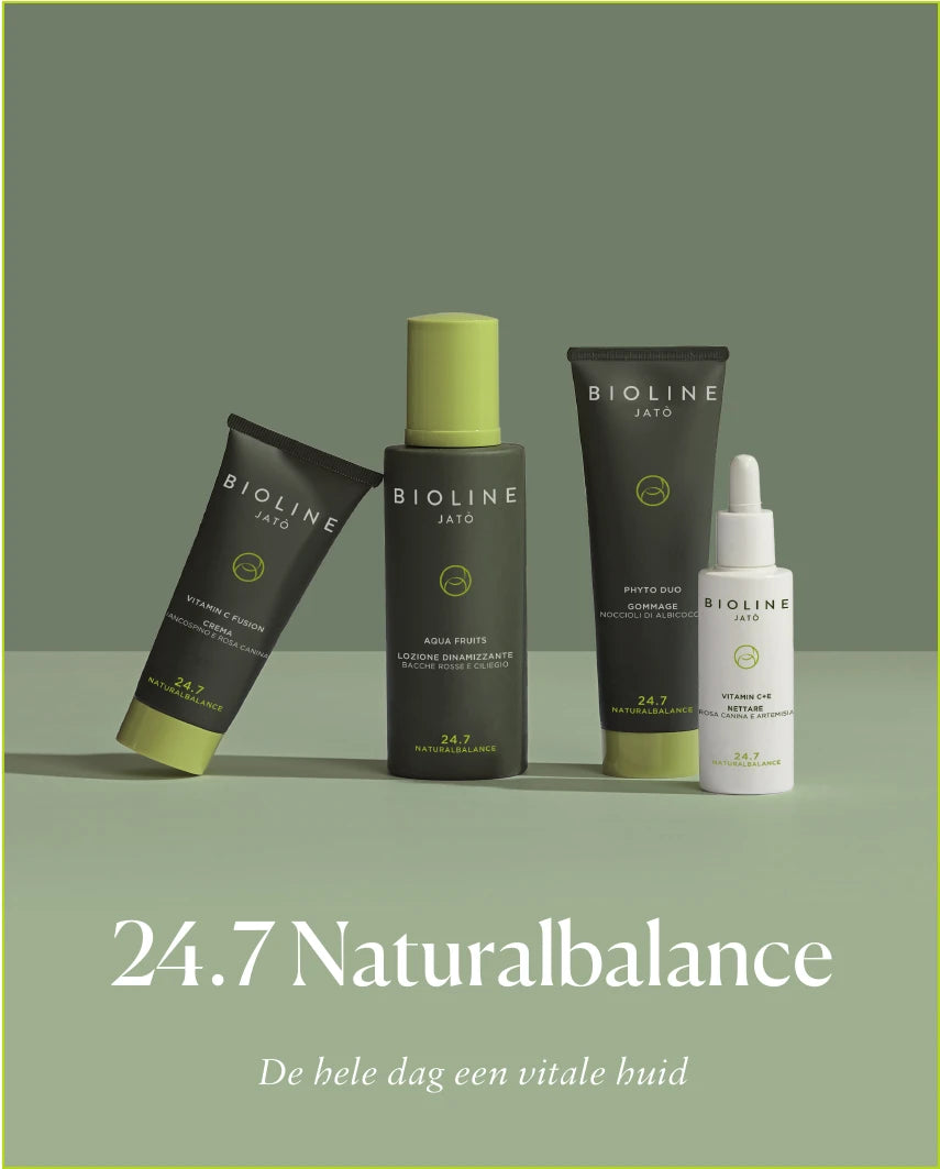 De productlijn 24.7 Naturalbalance van Bioline Jatò