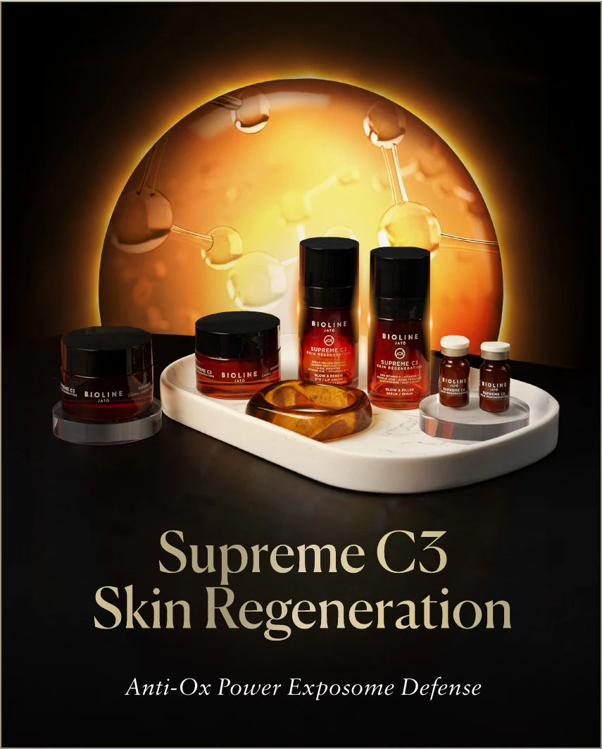 De productlijn Supreme C3 Skin Regeneration van Bioline Jatò